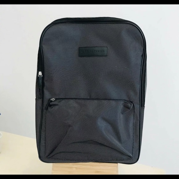 John Varvatos Other - NEW John Varvatos Backpack Messenger Duffle Travel Luggage Bag BLACK.